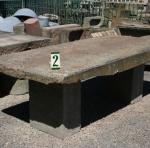 Sandstein Tisch a2